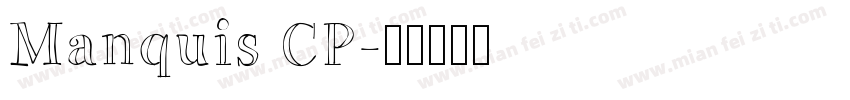 Manquis CP字体转换